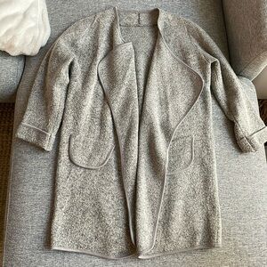 Long sweater jacket size xs/s